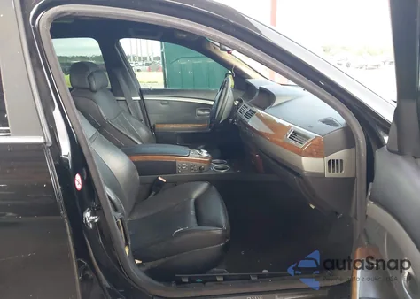 2002 BMW 745I z USA, uszkodzony, nr VIN WBAGL63462DP56903